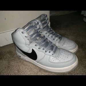 Nike Air Force 1 high top.